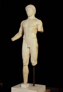 Kouros: der einbeinige Junge von Unbekannt