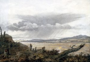 Landschafts- und Wolkenstudie von Luke Howard, ca. 1808-1811