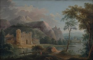 Landschaft an einem See