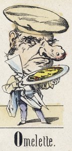 Buchstabe O: Omelette (Alphabet des östlichen Märchens) von Unbekannt