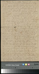 Brief von Peter Brown an Sarah Brown, 25. Juni 1775 (Papier) von Unbekannter Künstler