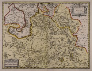 Lotharingia septentrionalis = Lothringen nach Norden von Unbekannter Künstler