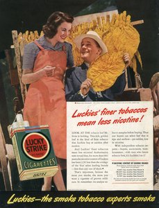 Lucky Strike Zigarettenwerbung von Benjamin Baud
