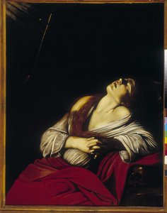 Madeleine in Ekstase. Gemälde von Louis Finson (1578-1617). Öl auf Leinwand aus dem 17. Jahrhundert. Musée des Beaux-Arts - Palais Longchamp, Marseille. von Unbekannter Künstler