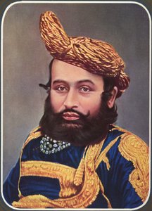 Mahabat Khan II, 1851 - 1882, Junagadh, Gujarat, Indien