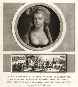 Marie Antoinette, letzte Königin von Frankreich