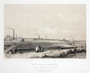 Bergbau, Kohle Monceau Fontaine & du Martinet Coalmining Ltd, Belgien