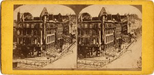 Gemeinde von Paris (1871): Ansicht von Paris in Trümmern