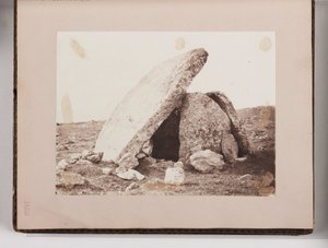 Neolithisches Denkmal, Wales, ca. 1860er