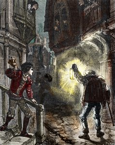 Nachtwächter bewachen die Straßen von Paris im Mittelalter und in der Renaissance von Alec Hunter