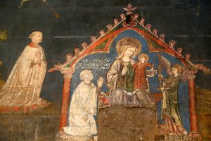 Notre-Dame-de-Clermont-Kathedrale, Clermont-Ferrand, Frankreich, St.-Georgs-Kapelle (spätes 13. Jahrhundert)