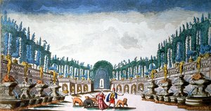 Odysseus mit Circe, die seine Mannschaft in Tiere verwandelte von Unbekannter Künstler