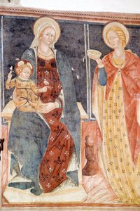 Besonderheit, Santa Maria in Piano Abtei, Loreto Aprutino, Abruzzen, Italien von Unbekannt