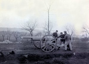 Fotografie aus einem persönlichen Album eines Infanterieleutnants während der ersten Monate des Ersten Weltkriegs
