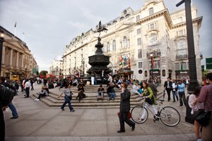 Piccadilly Circus, London (Foto) von Unbekannt