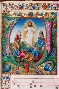Piccolomini-Bibliothek: Chorbuch, cod. 29.13, ff. 30r mit 