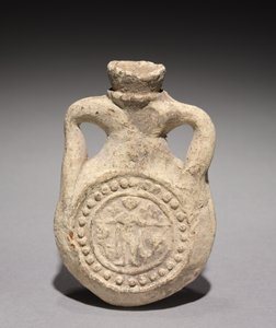 Pilgerflasche mit Sankt Menas, 500-700