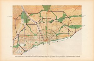 Tafel XLIV aus dem Plan von Chicago
