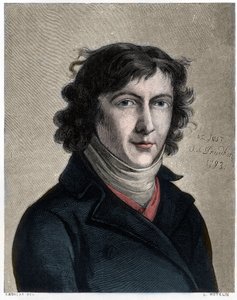 Porträt von Louis de Saint-Just