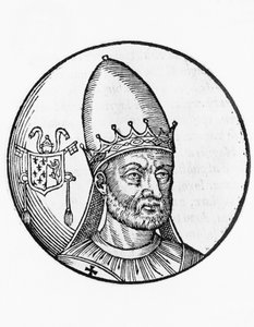 Porträt von Martin IV. (Simon de Brion, ca. 1210-1285) von William M. Timlin