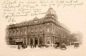 Postkarte/Handelsgericht/Paris/Seine/Île-de-France/Frankreich von William M. Timlin