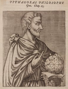 Pythagoras, griechischer Philosoph und Mathematiker, 6. Jahrhundert v. Chr. von Unbekannt