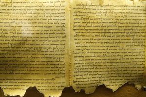 Qumran, Schriftrollen vom Toten Meer, Qumran, Israel von Unbekannt