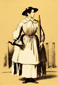 Bahnübergangswärter, ca. 1845