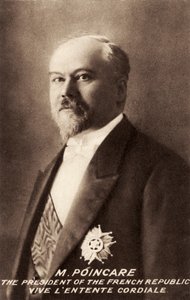 Raymond Poincaré - Porträt von Unbekannter Künstler