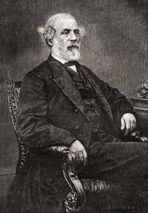 Robert Edward Lee, aus The Century Magazine, veröffentlicht 1887 (Gravur)