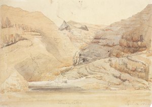 Felsformationen im Lemon Valley, St. Helena, Südatlantik von Unbekannter Künstler