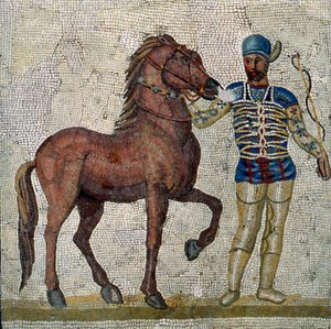 Römischer Wagenlenker, um 2.-3. Jahrhundert n. Chr. von Unbekannt