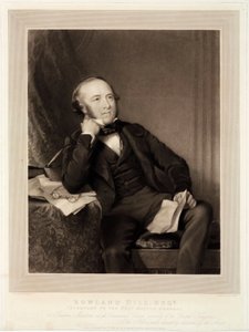 Rowland Hill, Begründer der Penny Post von Unbekannt