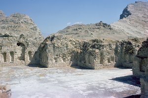 Ruinen des Palastes von König Shapur I. (241-272), sassanidisch