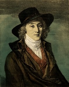 Saint-Just - Porträt von Unbekannter Künstler