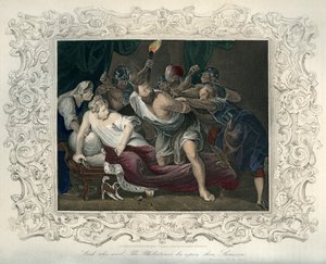 Simson von den Philistern gefangen - Bibel von Unbekannter Künstler