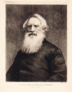 Samuel F. B. Morse, amerikanischer Künstler und Erfinder des Morse-Codes, ca. 1870 von Unbekannt