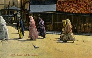 Sarajevo - verschleierte türkische Frauen