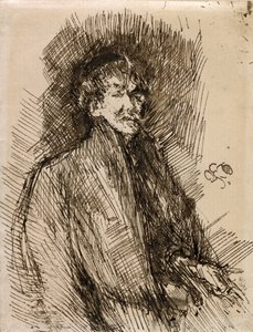 Selbstporträt von Whistler von Unbekannter Künstler