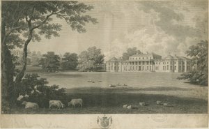 Shugborough Halle: Gravur, undatiert [ca. 1802]