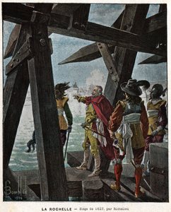 Belagerung von La Rochelle von Nicolas Liez