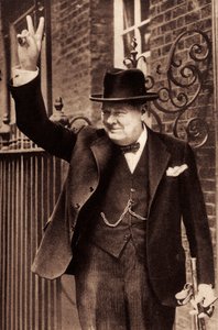 Sir Winston Churchill von Unbekannter Künstler
