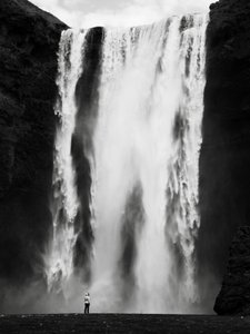 Skógafoss, Island von Leopold Blonder