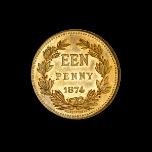 Südafrikanische 1-Kupfer-Penny, Königin Victoria