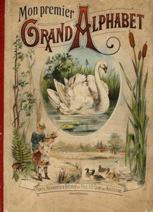 Schwan (Buchcover „Mon premier Grand Alphabet“) von Unbekannt