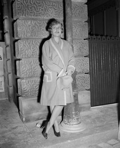 Die Schauspielerin Suzy Delair in Paris - 1949