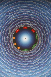 Tantrisches kosmisches Auge, Kathmandu, Nepal von Unbekannt