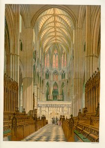 Der Chor - Westminster Abbey von Unbekannter Künstler