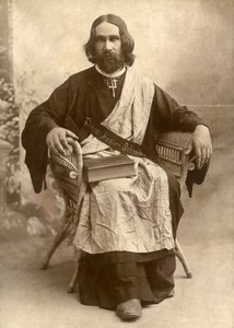 Der göttliche Heiler Schrader, Temple, Texas, ca. 1888 von Unbekannt
