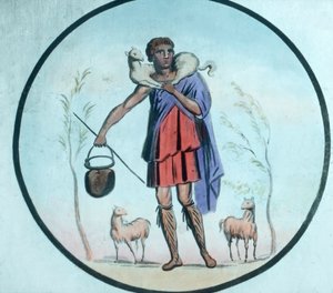 Der gute Hirte von Unbekannter Künstler